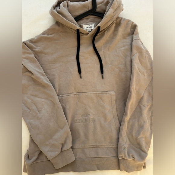 Taupe Men’s Zanerobe Hoodie - Picture 1 of 3